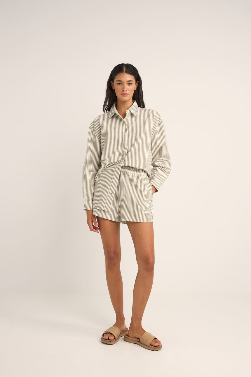 Valley Stripe - Short Femme
