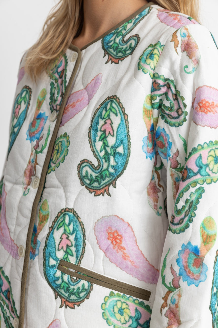 Giacca Donna Brooklyn Paisley Trapuntata
