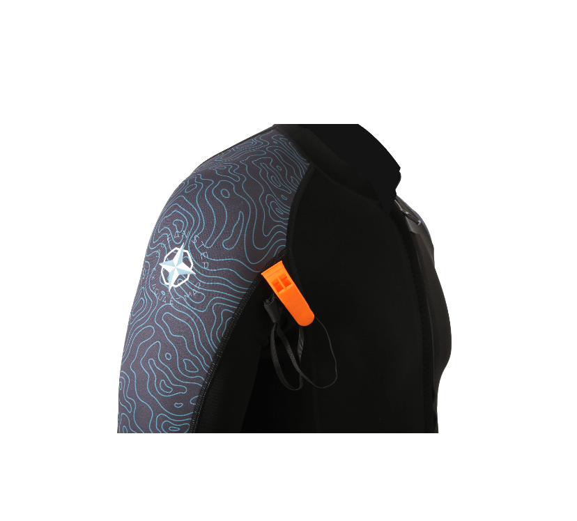2/2 Optimizer Frontzip Neotop - Combinaison Longe Cote HommeTopsOcean Step