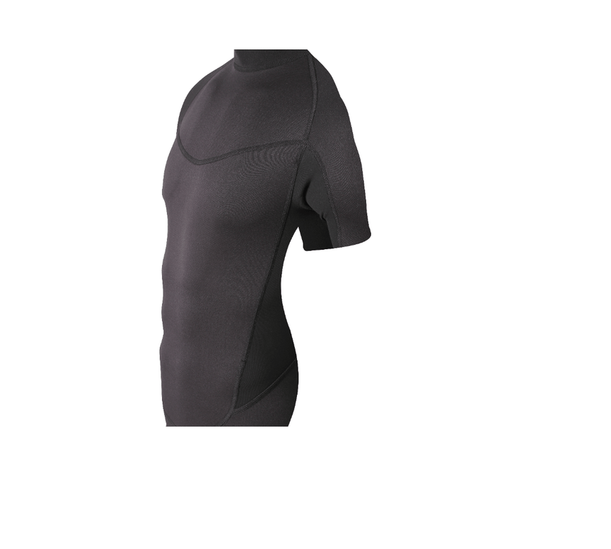 2/2 Stamiina - Zip Dos S/S Combinaison Shorty Surf HommeShortyMdns