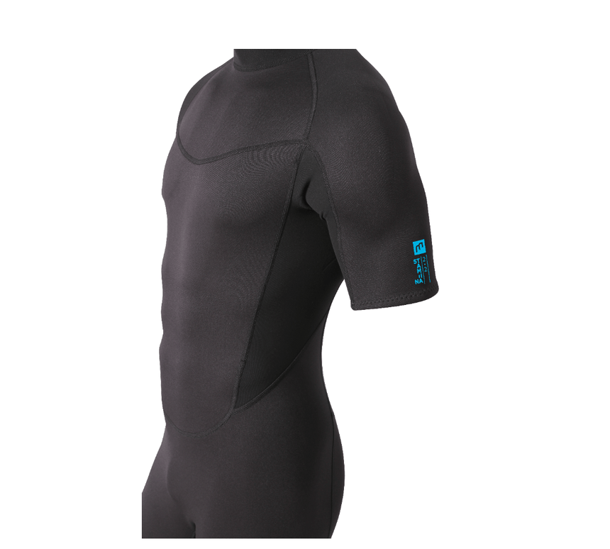 2/2 Stamiina - Zip Dos S/S Combinaison Shorty Surf HommeShortyMdns