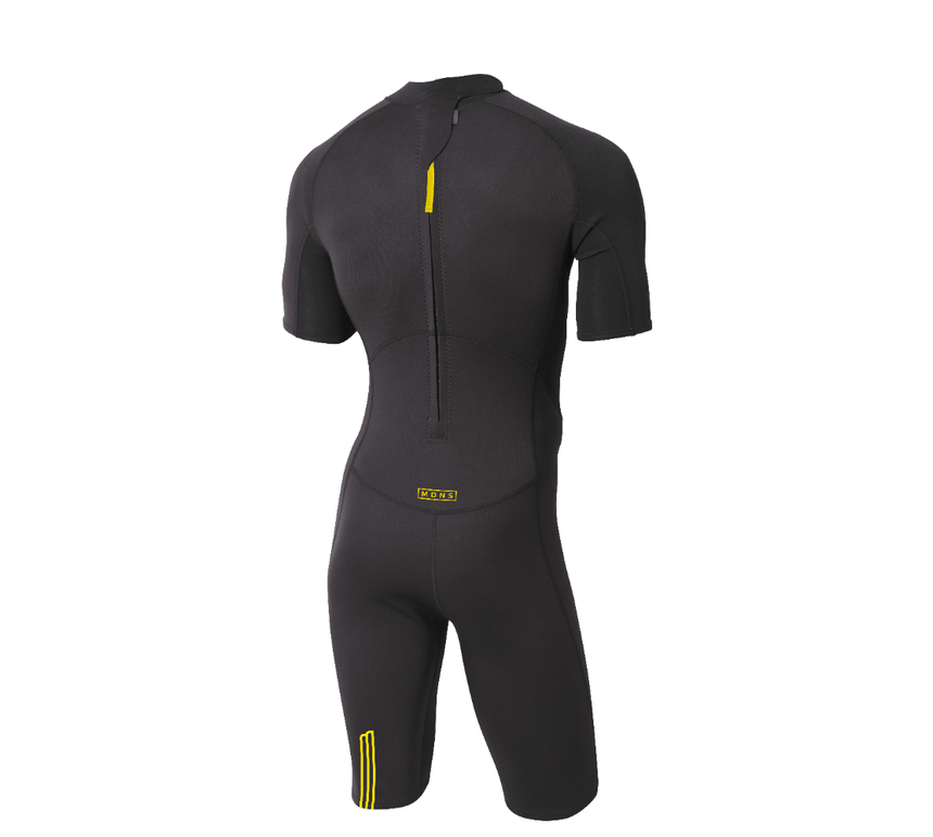 2/2 Stamiina - Zip Dos S/S Combinaison Shorty Surf HommeShortyMdns