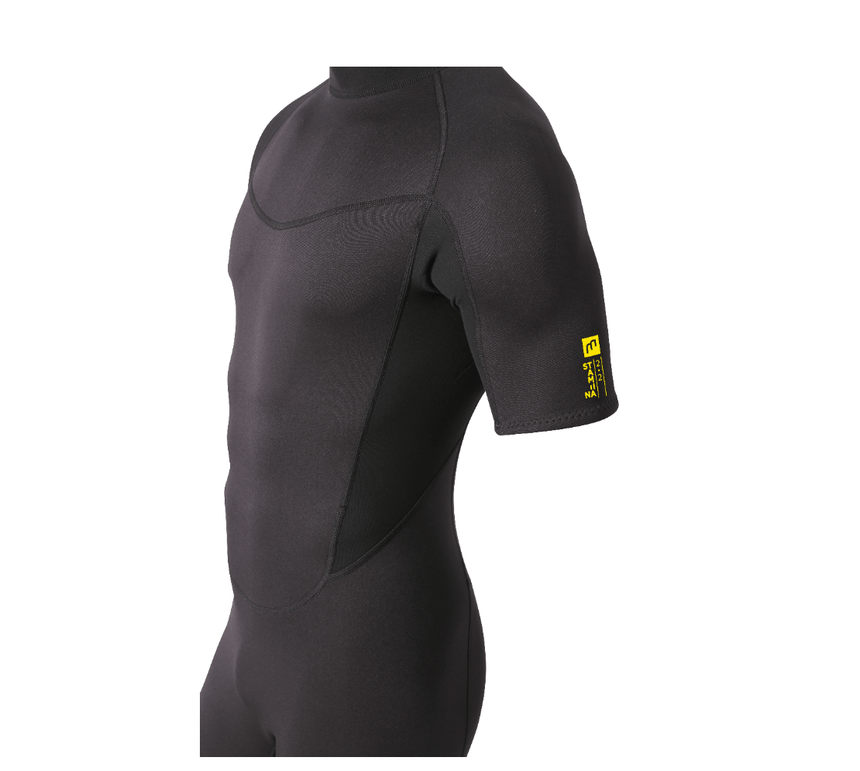 2/2 Stamiina - Zip Dos S/S Combinaison Shorty Surf HommeShortyMdns