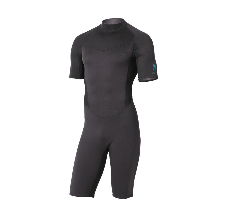 2/2 Stamiina - Zip Dos S/S Combinaison Shorty Surf HommeShortyMdns