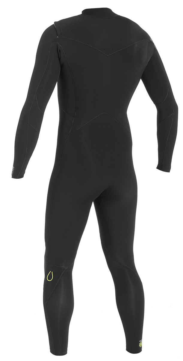 3/2 Puure - Polar Yulex Zip Poitrine L/S Combinaison Surf HommeSteamersMdns