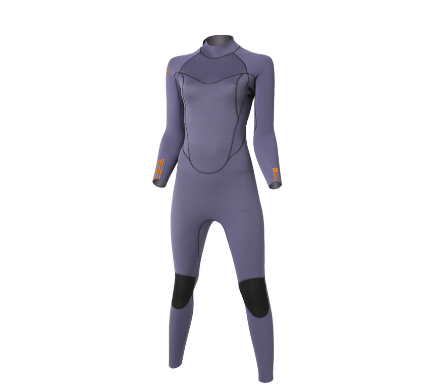 4/3 Stamiina - Zip Dos L/S Combinaison Surf FemmeSteamersMdns