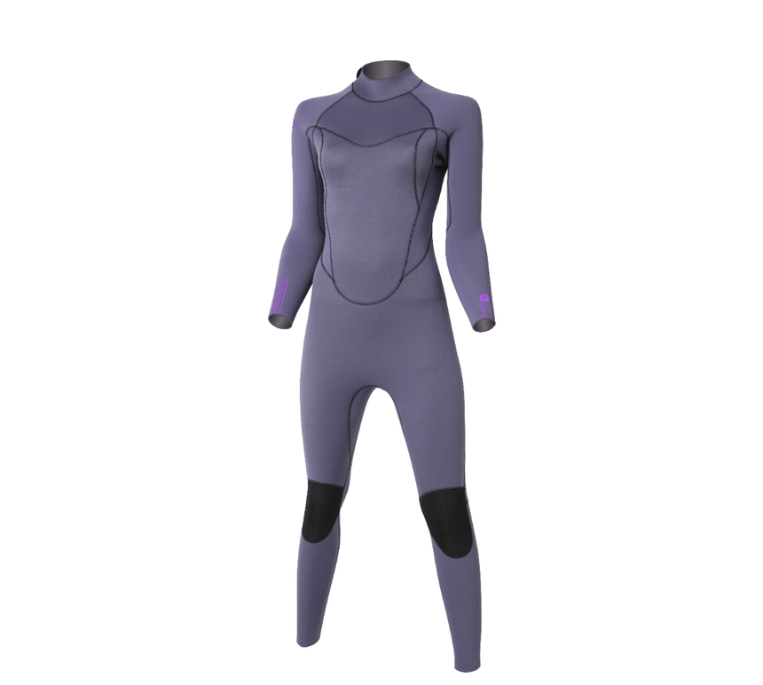 4/3 Stamiina - Zip Dos L/S Combinaison Surf FemmeSteamersMdns