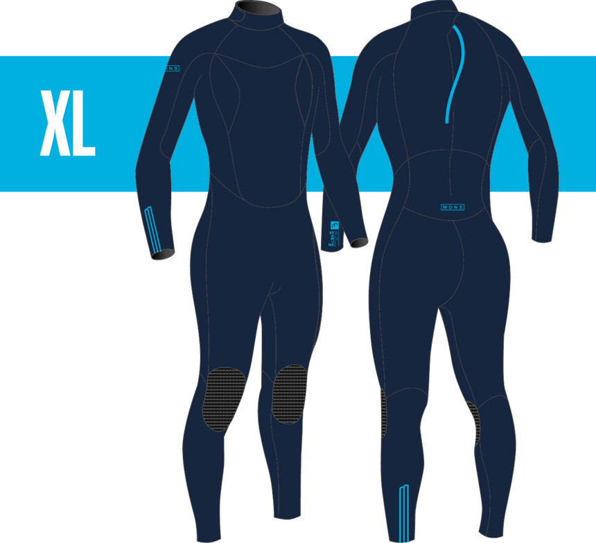 4/3 Stamiina - Zip Dos L/S Combinaison Surf FemmeSteamersMdns