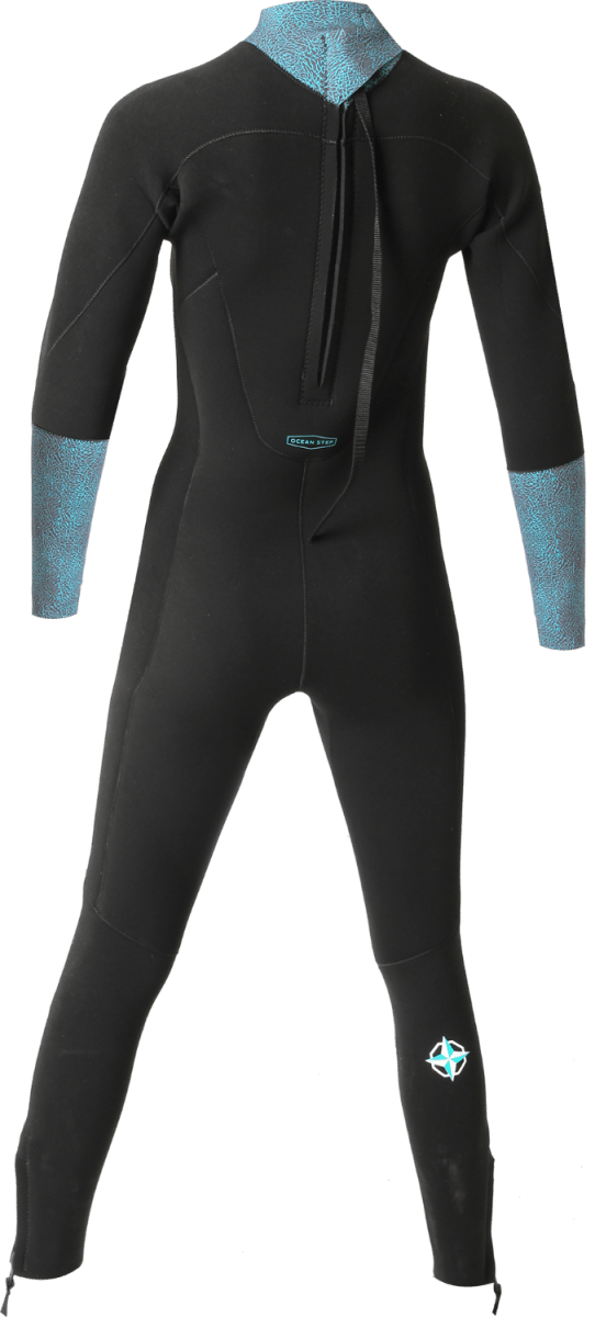 5/4 Dual Zip Combinaison Longe Cote Femme#SteamersOcean Step