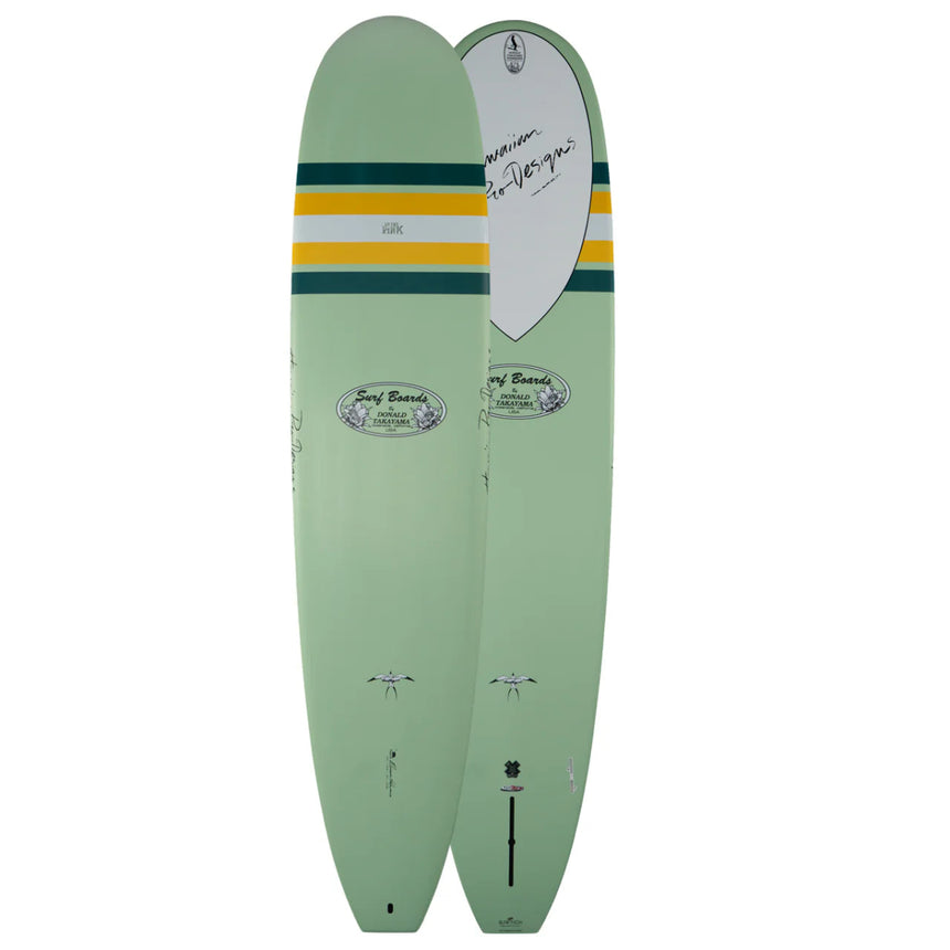 8'6" Takayama In The Pink FCS II Planche de Surf Longboard#LongboardSurftech