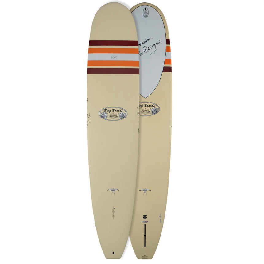 9'3" Takayama In the Pink FCS II Planche de Surf Longboard#LongboardSurftech