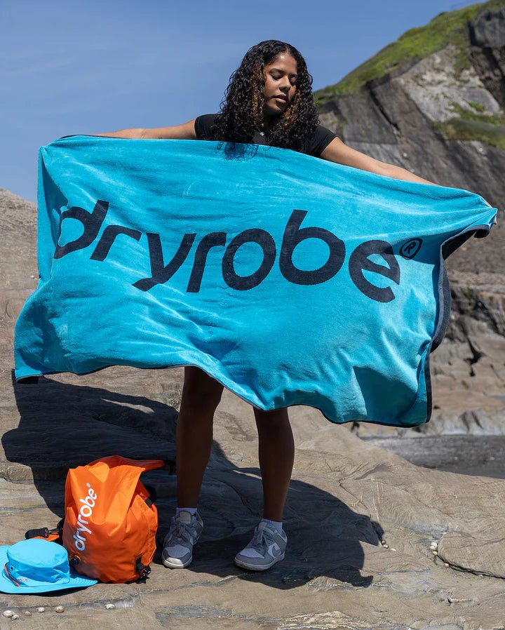Beach Towel - Serviette De Plage Bleu GrisServiettesDryrobe