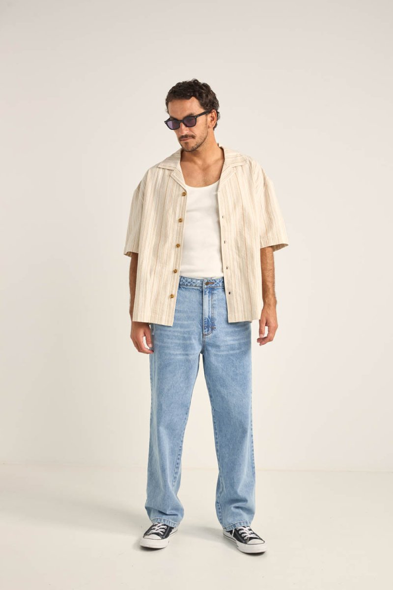 Benny Relaxed Stripe - Chemise HommeChemisesRhythm