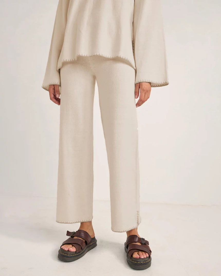 Bondi Knit Straight Leg - Pantalon FemmePantalonsRhythm