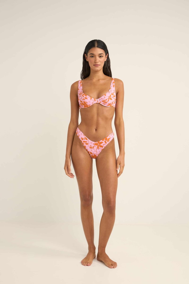 Bora Bora Floral Hi Cut Pantalon Femme#Maillots De BainRhythm