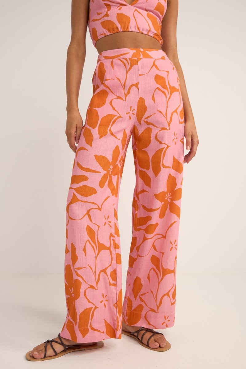Bora Bora Wide Leg Pantalon Femme#PantalonsRhythm