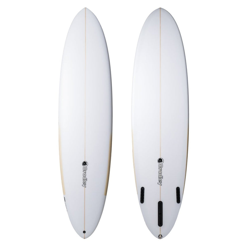 Bradley Nomad Fins Single + 2 FCS 2 x 3 - Mid LengthFunboard / HybrideBradley