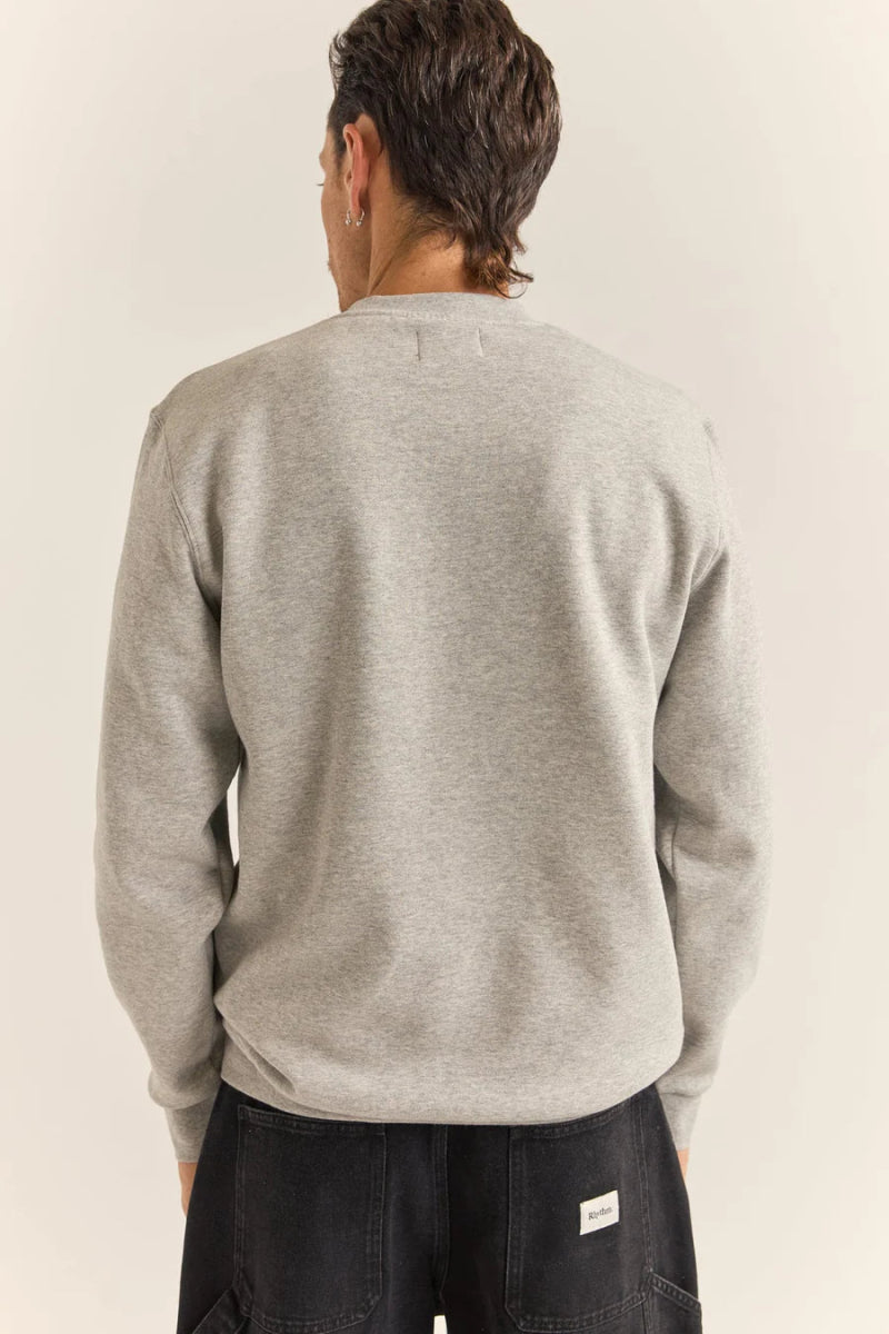 Brand Fleece Crew - Sweat HommeSweatsRhythm