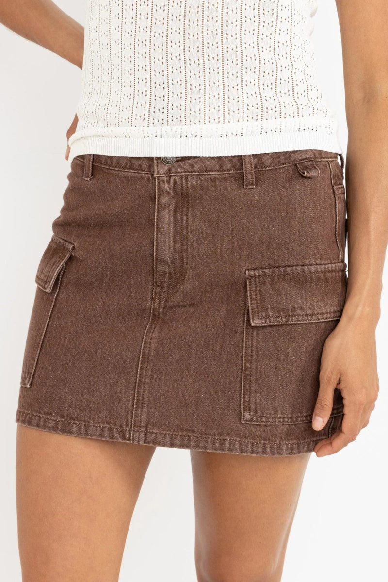 Cargo Denim - Jupe FemmeSkirtRhythm