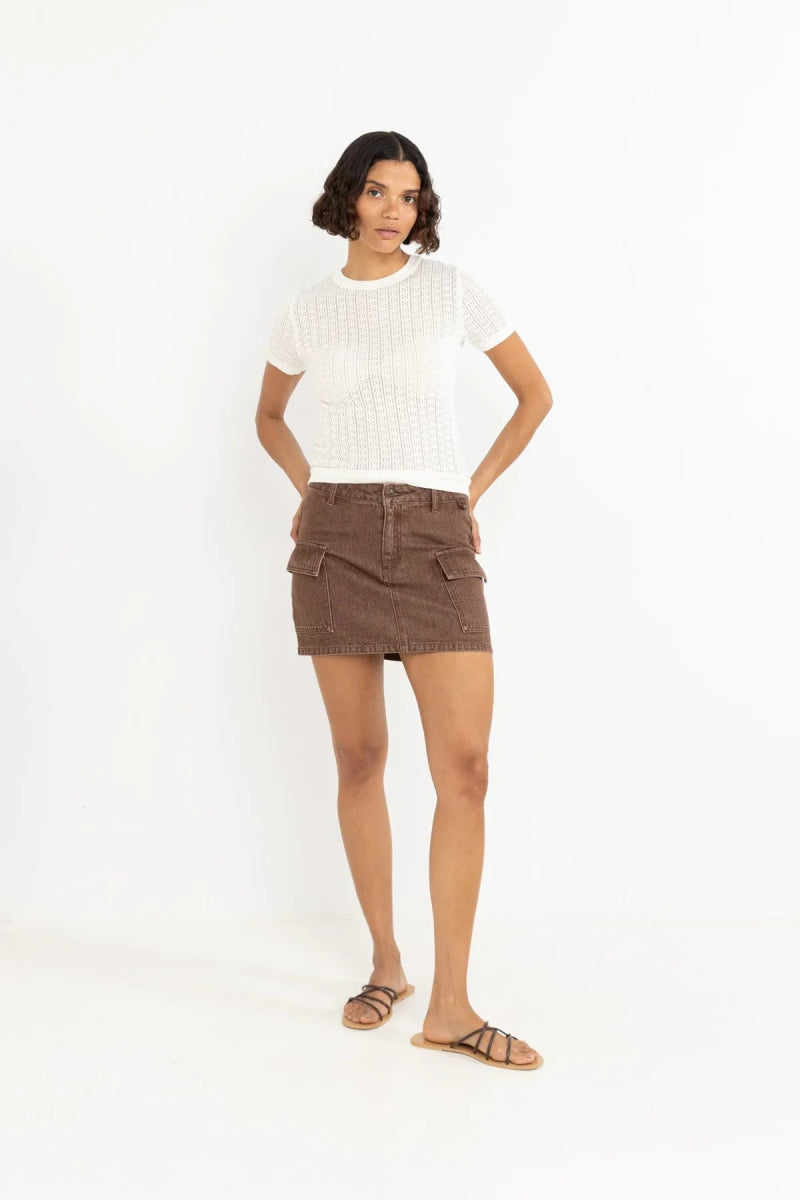 Cargo Denim - Jupe FemmeSkirtRhythm