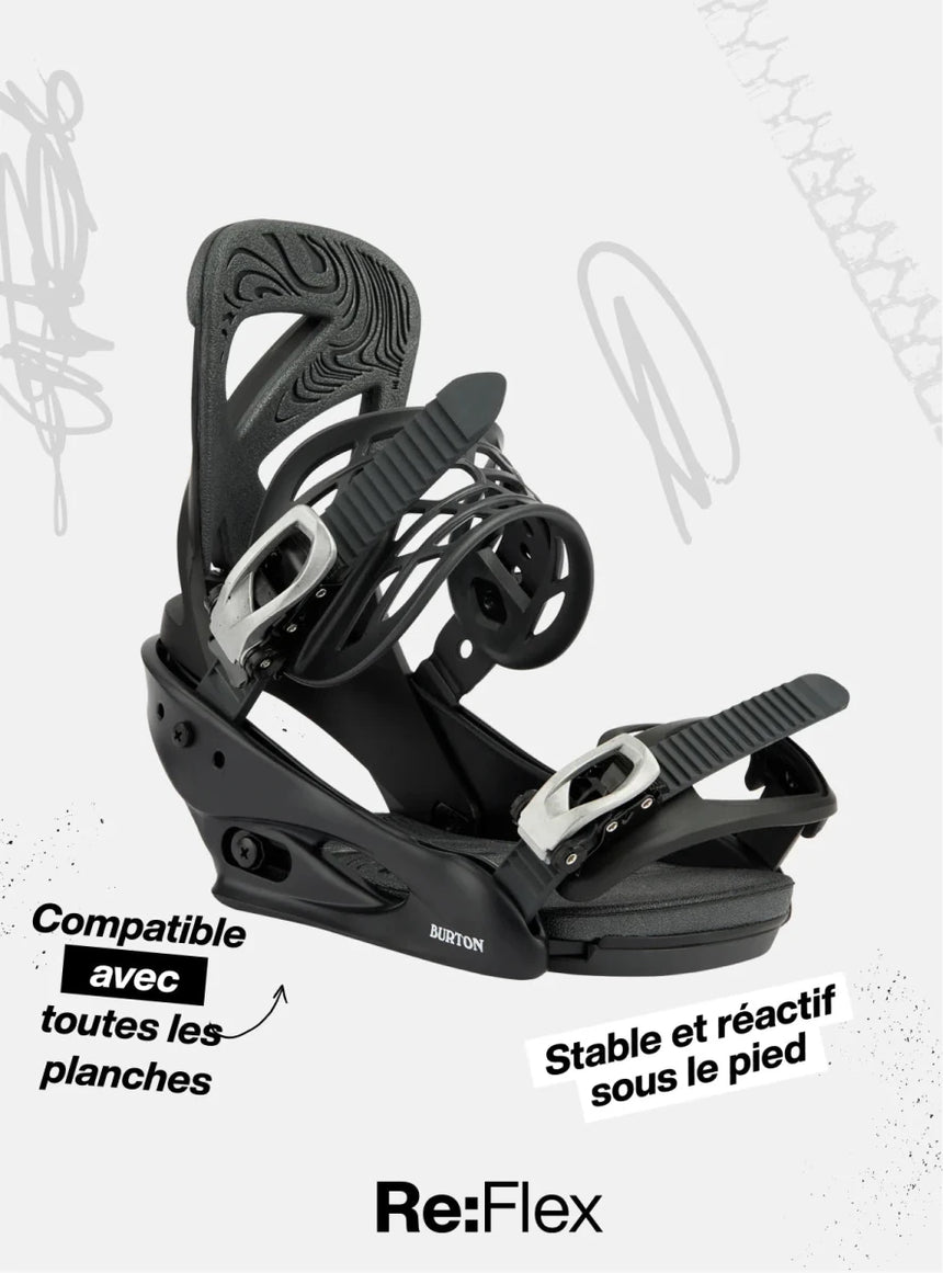 Citizen Re:Flex - Fixations De Snowboard FemmeFixations SnowboardBurton