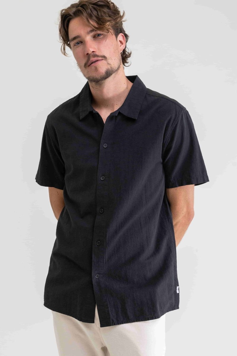 Classic Linen Ss Chemise Homme#ChemisesRhythm