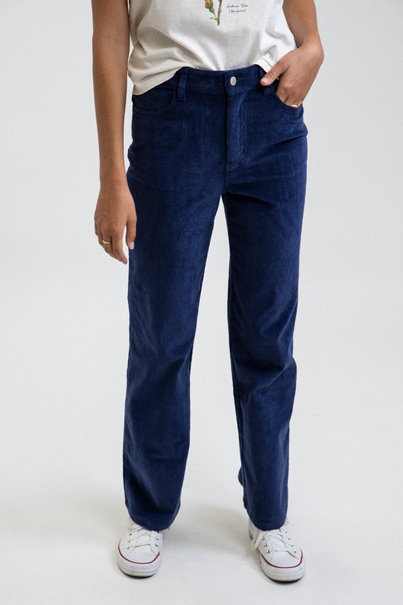 Corduroy High Pantalon Femme#PantalonsRhythm