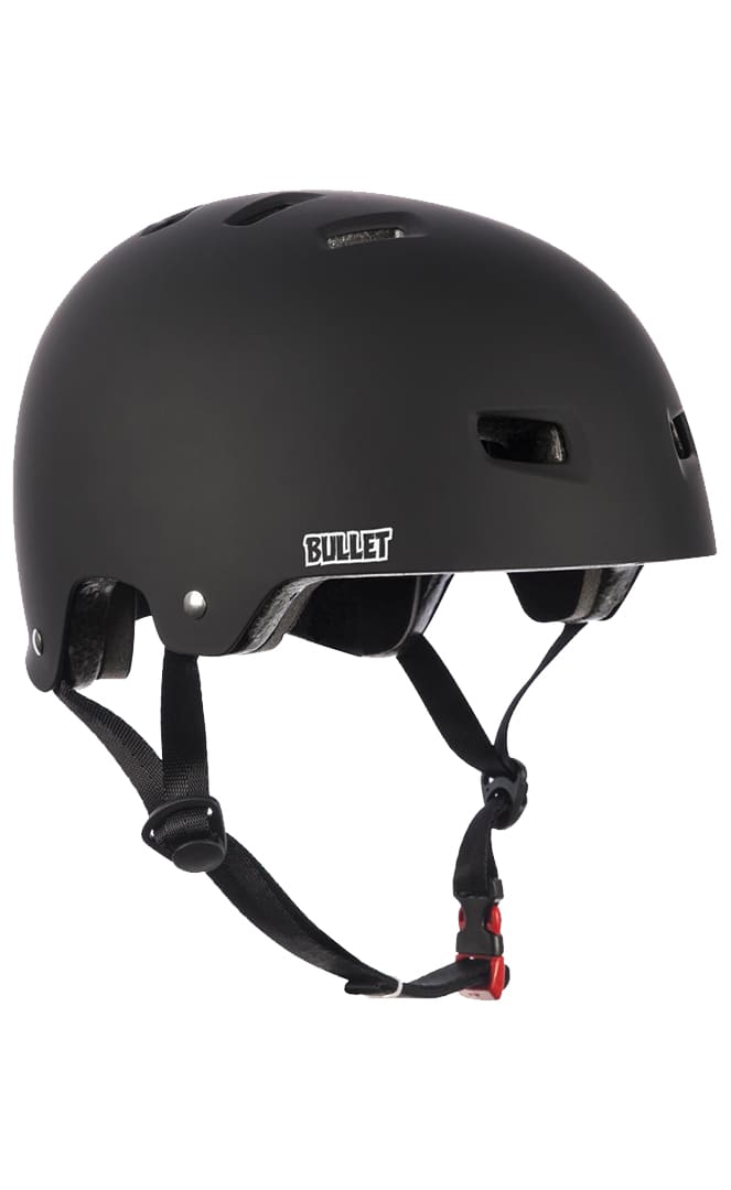 Deluxe T35 Casque Skate Roller Matt Black enfant#CasquesBullet