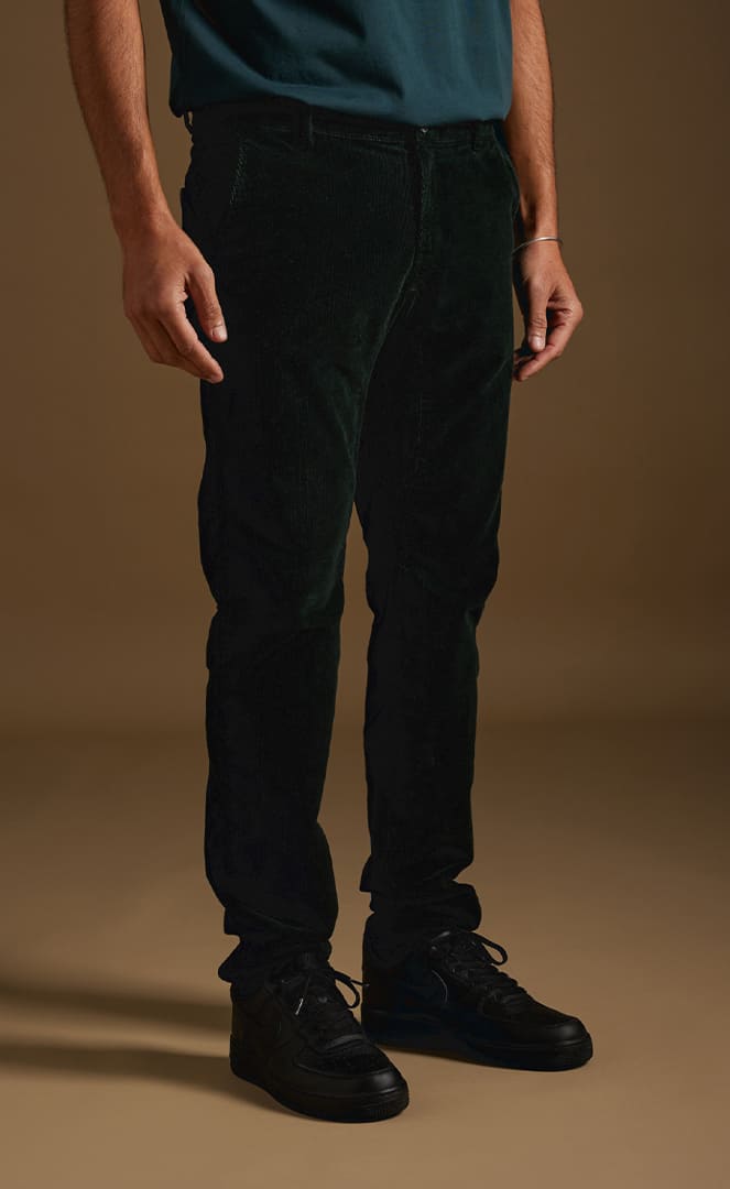 Dening Chino Corduroy Pantalon Homme#PantalonsPull - in