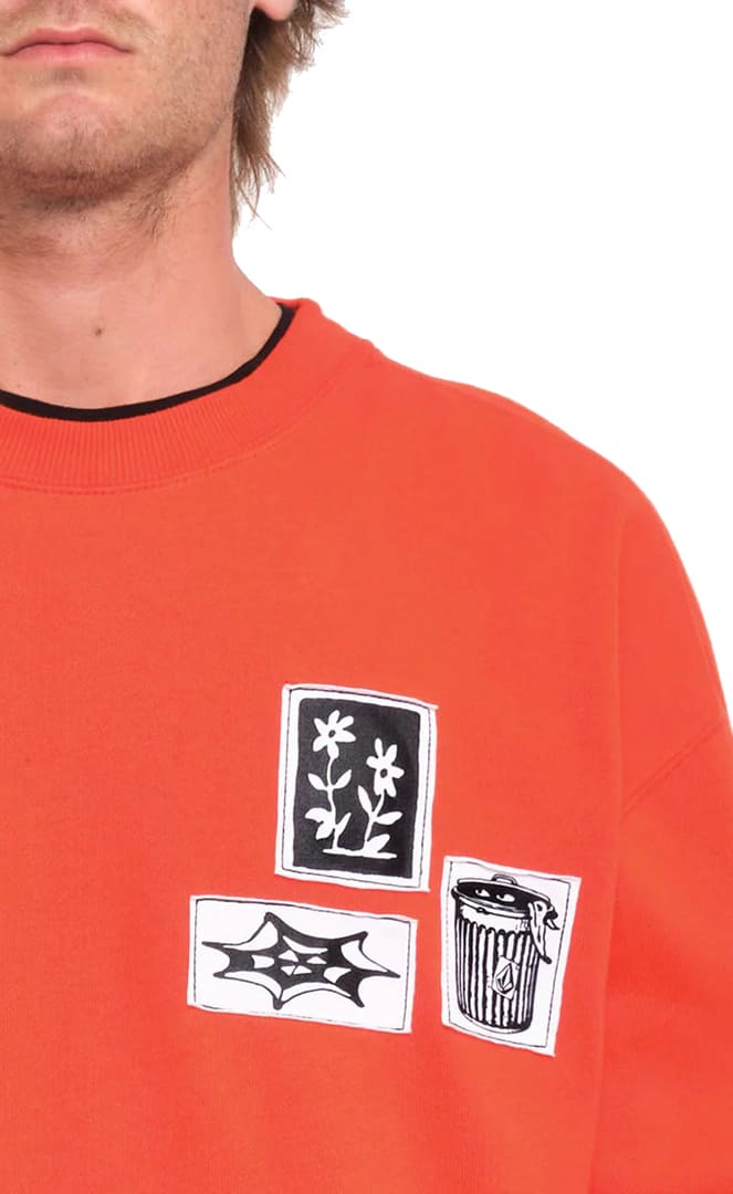 Fa Keutchi Sweat Col Rond Homme#SweatsVolcom