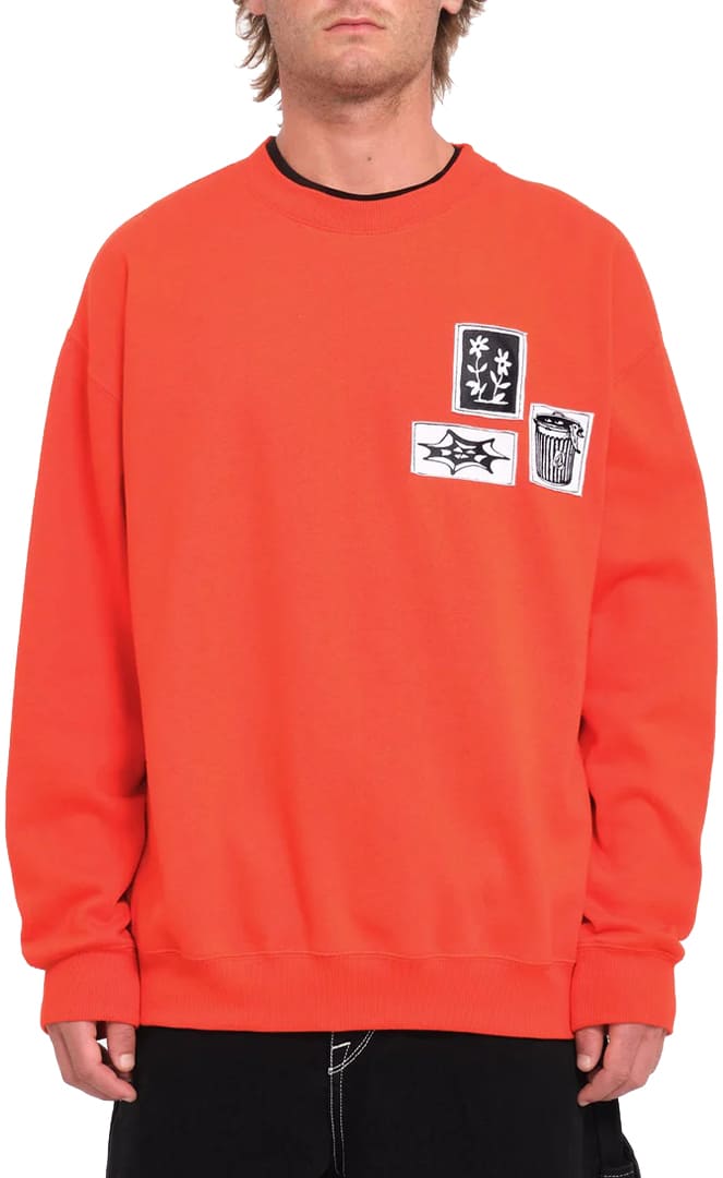 Fa Keutchi Sweat Col Rond Homme#SweatsVolcom
