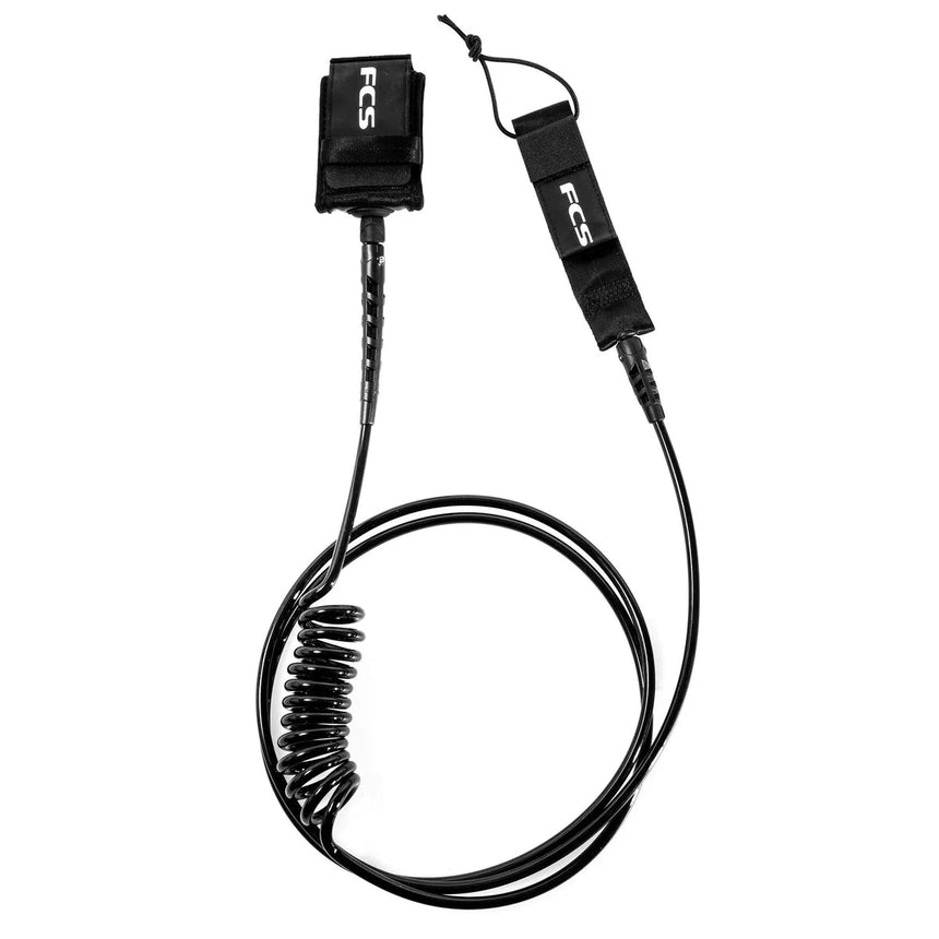 FCS 10' SUP Reg Essential Leash BlackLeashsFcs