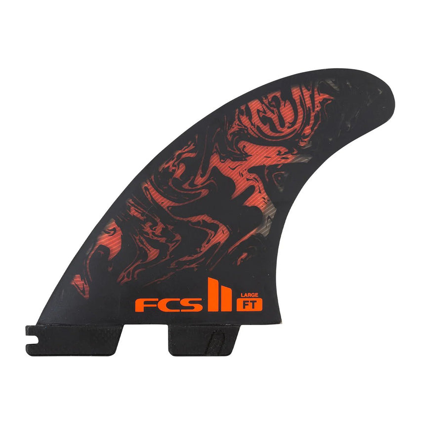 FCS II FT PC Tri Retail Fins Black/Red#DérivesFcs