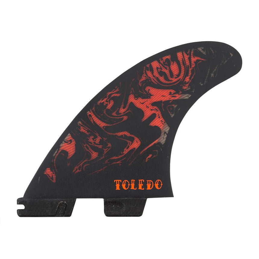 FCS II FT PC Tri Retail Fins Black/Red#DérivesFcs