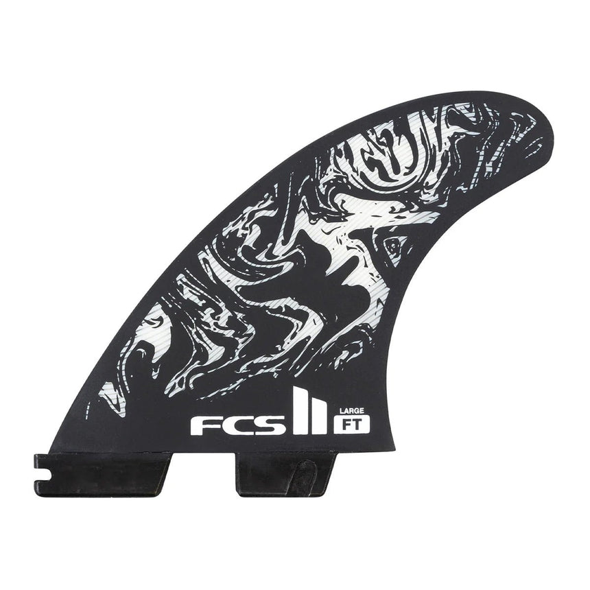 FCS II FT PC Tri Retail Fins Black/White#DérivesFcs