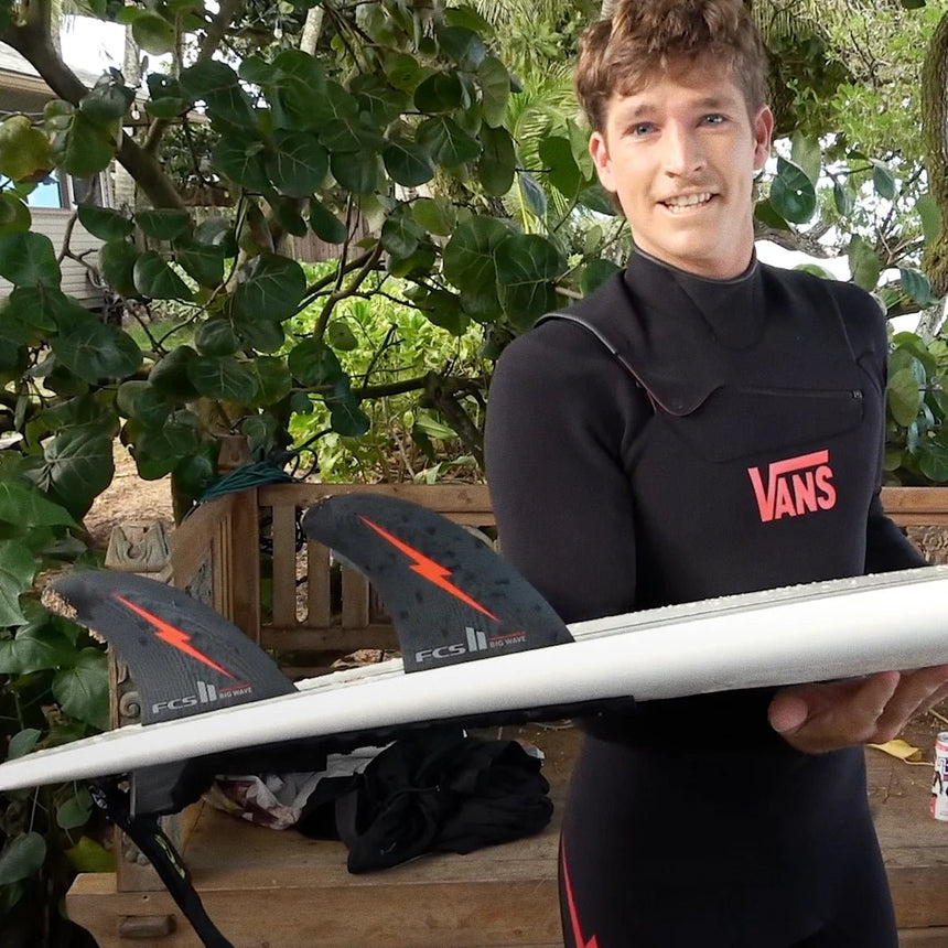 FCS II NF Big Wave G10 Tri Retail Fins Black#DérivesFcs