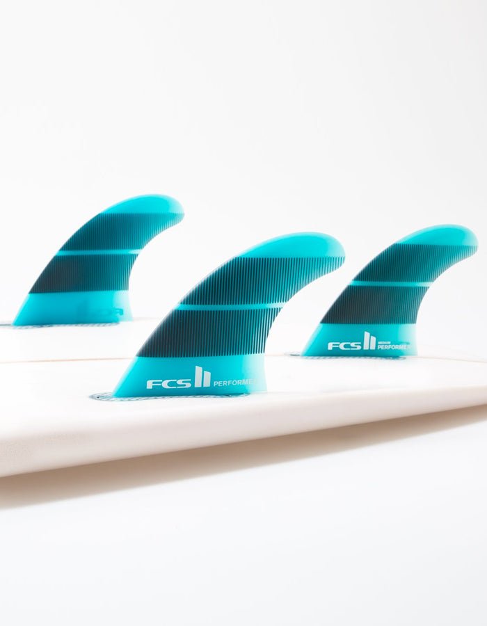 FCS II Performer Neo Glass Tri Fins TealDérivesFcs