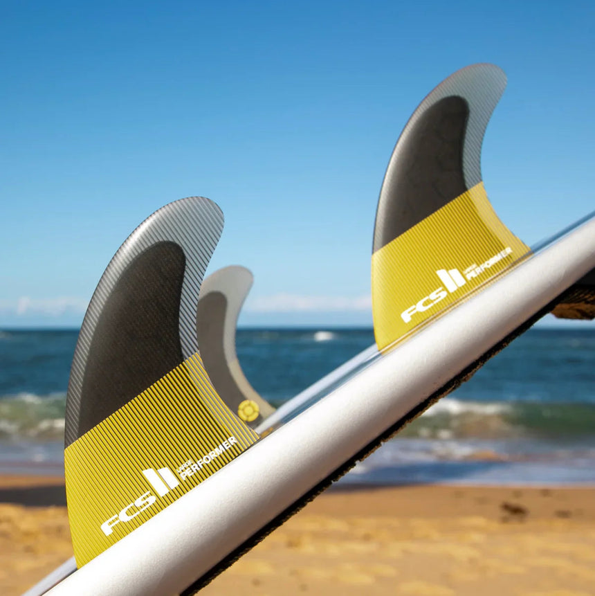 FCS II Performer PC Tri Retail Fins Mango#DérivesFcs