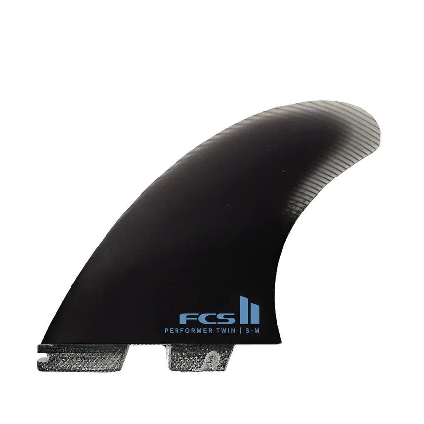 FCS II Performer Twin + 1 PG Retail Fins Black#DérivesFcs
