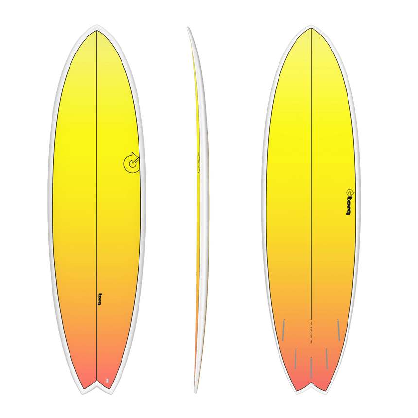Fish Tet Retro Fade 6"10 Planche De Surf FishFishTorq