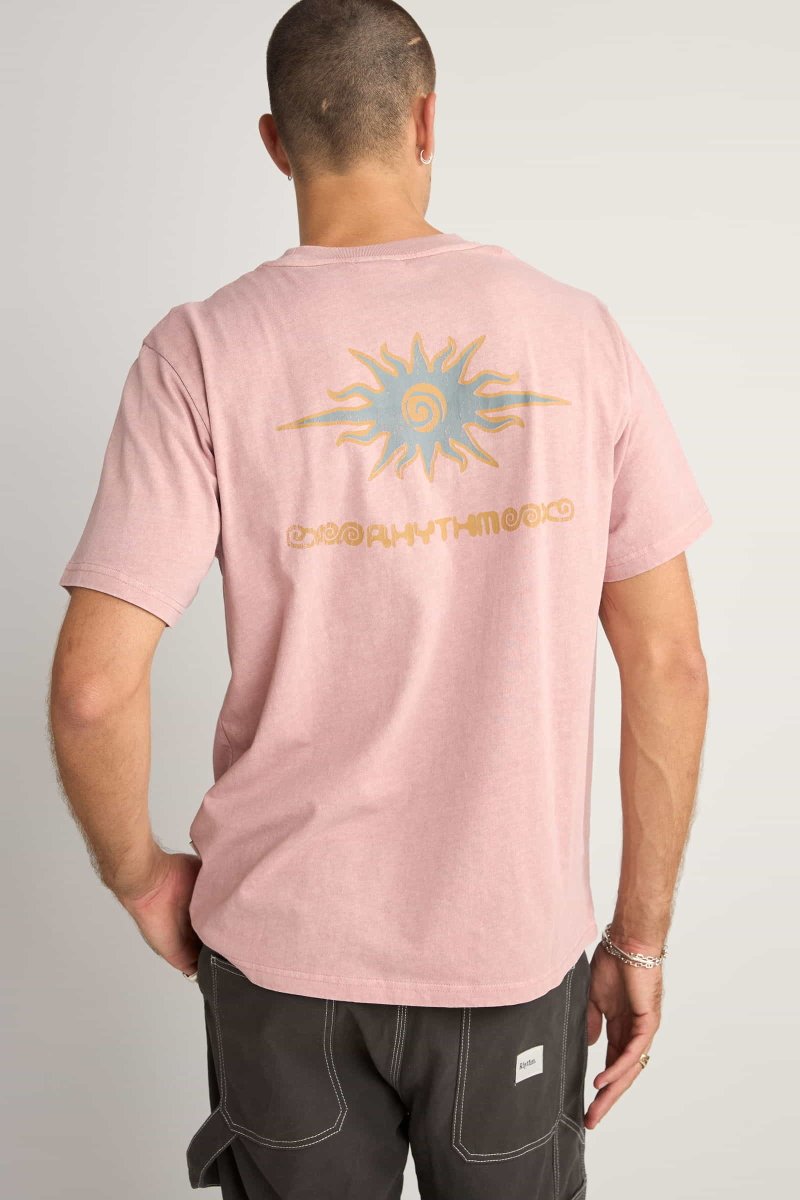 Flame Printed Vintage Ss T-Shirt Homme#Tee ShirtsRhythm