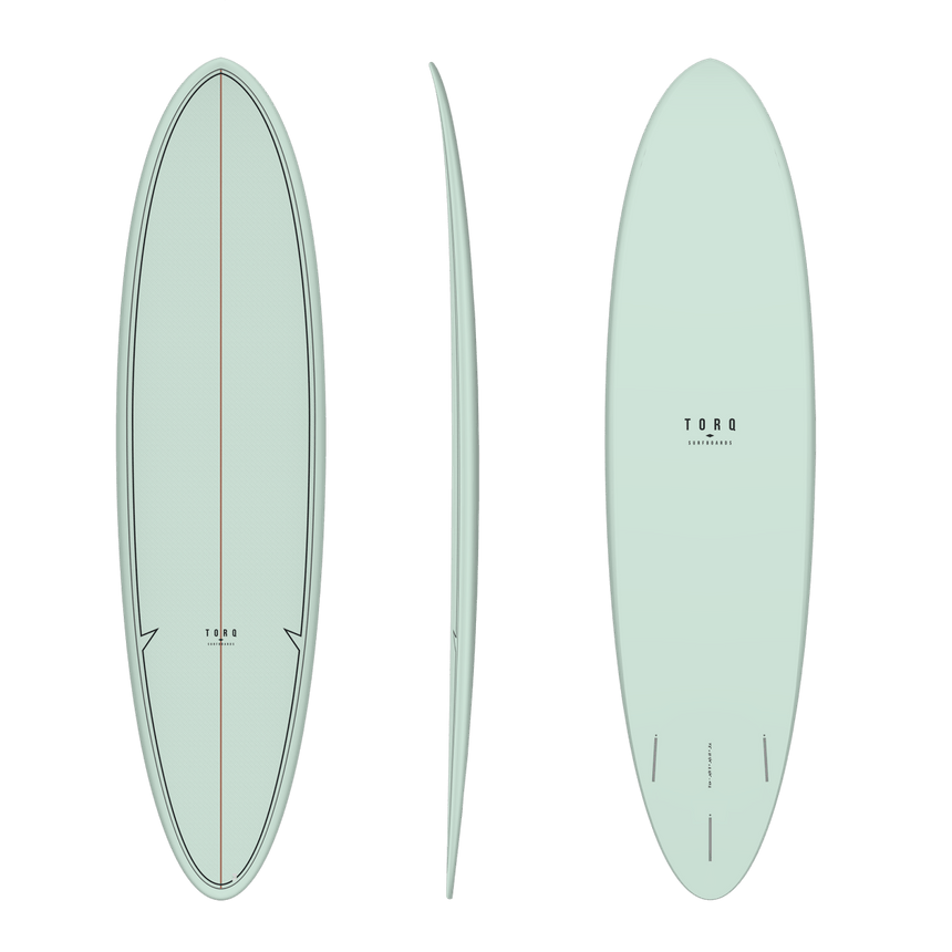 Fun Tet Classic Colour 7"2 Planche De Surf FunboardFunboard / HybrideTorq