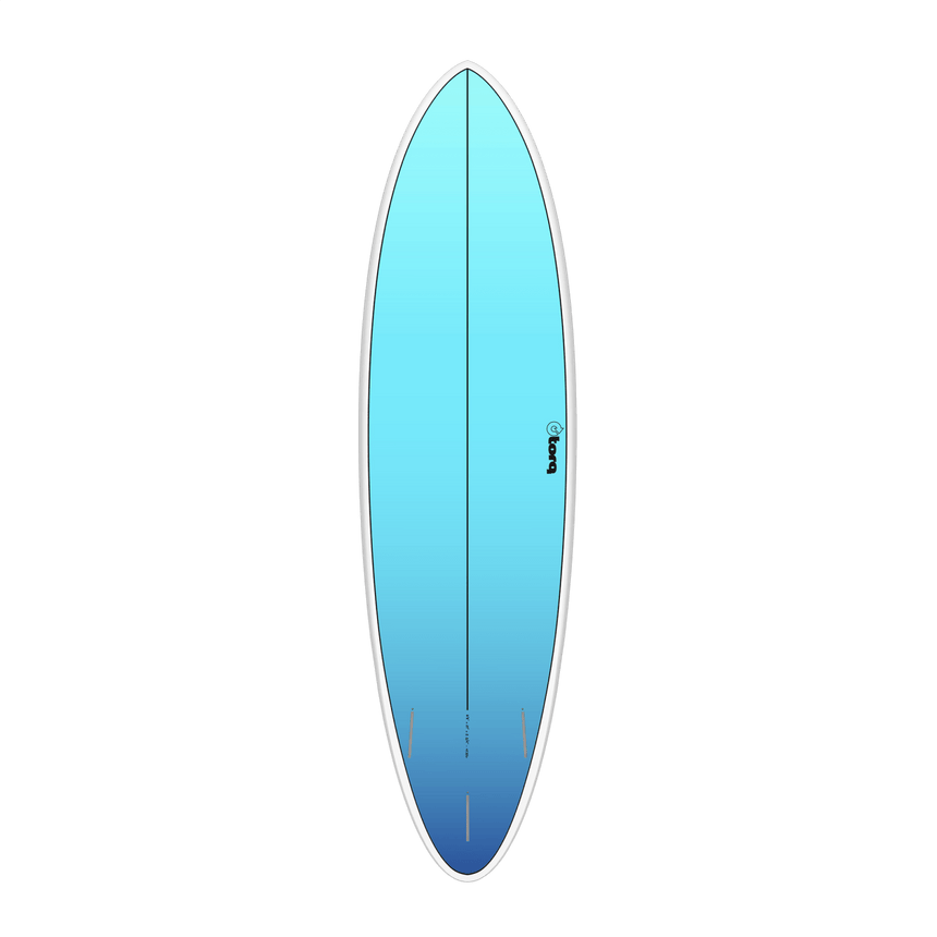 Fun Tet Retro Fade White Rail 6"8 Planche De Surf FunboardFunboard / HybrideTorq