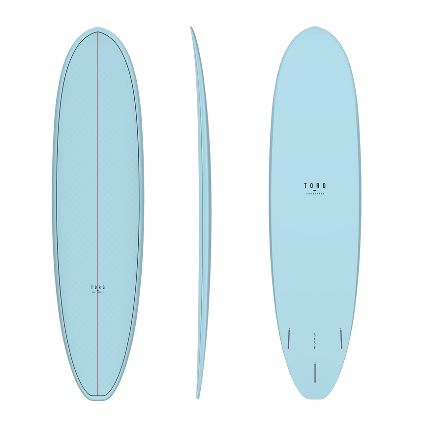 Fun V+ Tet Classic Colour 7"4 Planche De Surf FunboardFunboard / HybrideTorq