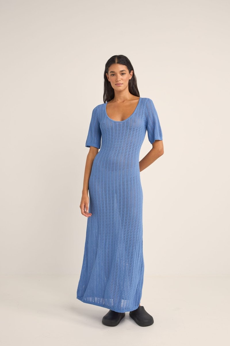 Georgia Short Sleeve - Robe Longue FemmeOverswimRhythm