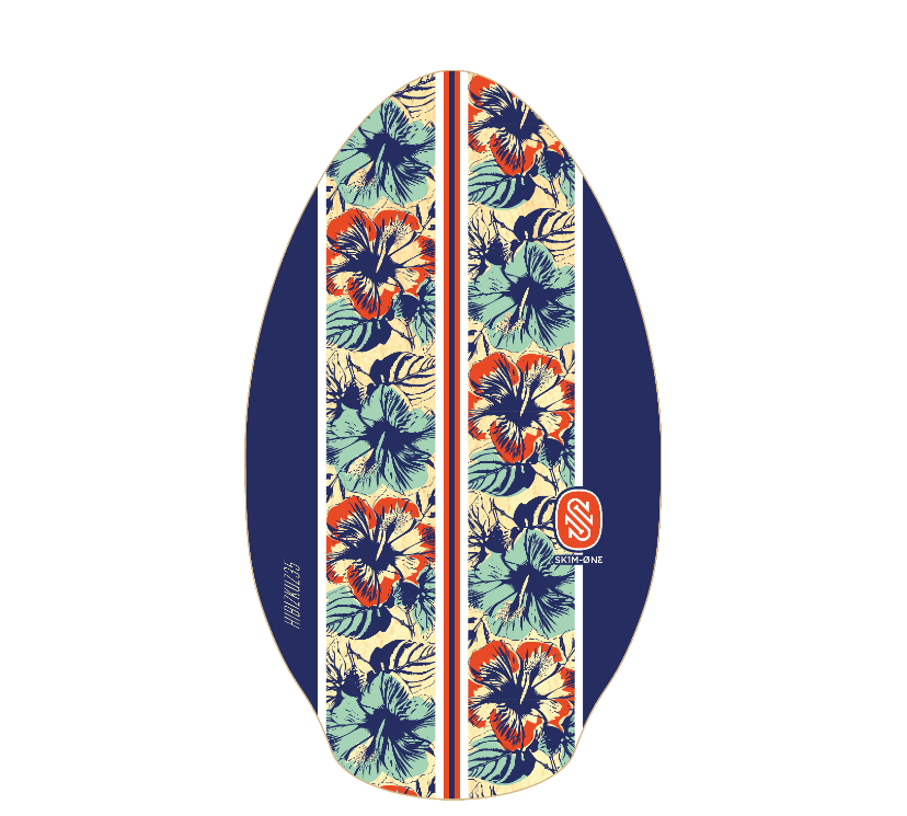 HIBIZKUZ 35 - Planche De Skimboard BoisSkimboardsSkim One