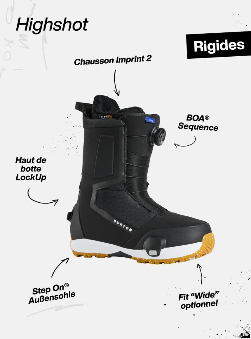 Highshot Step On® - Boots de Snowboard HommeBoots SnowboardBurton