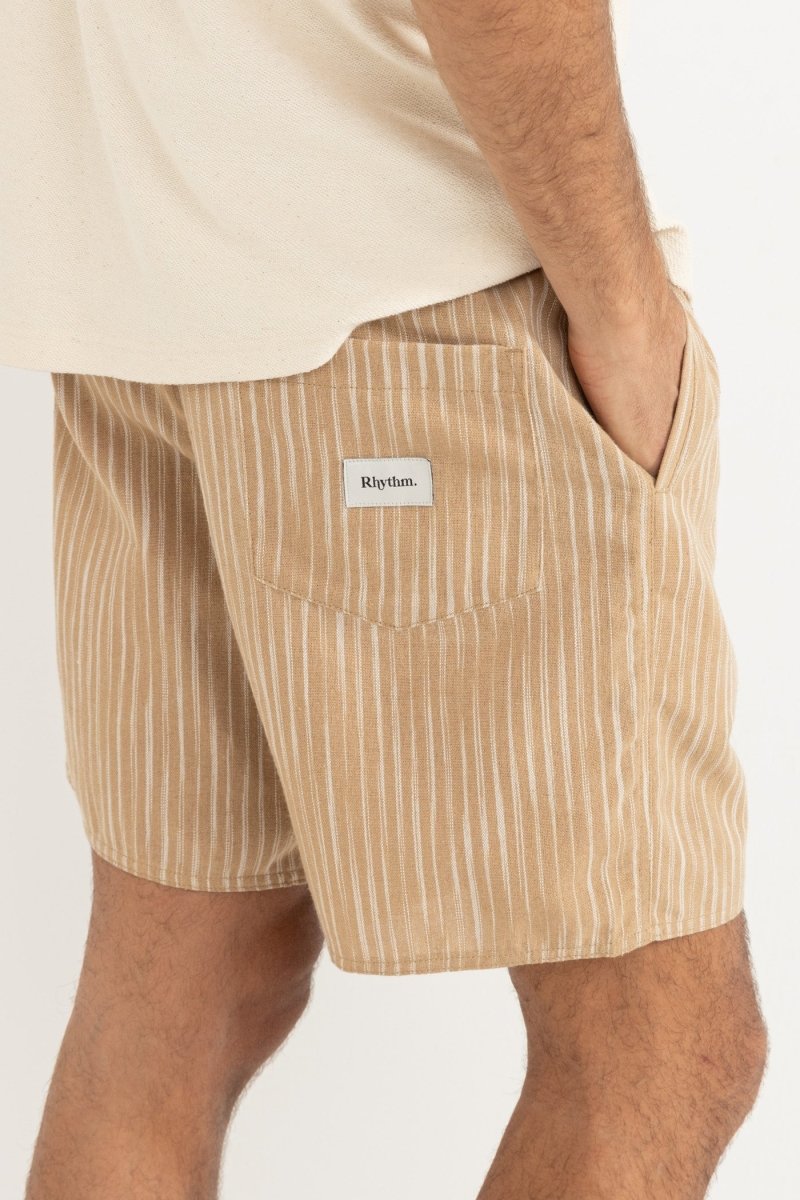 Jacquard Linen Jam - Short HommeShortsRhythm