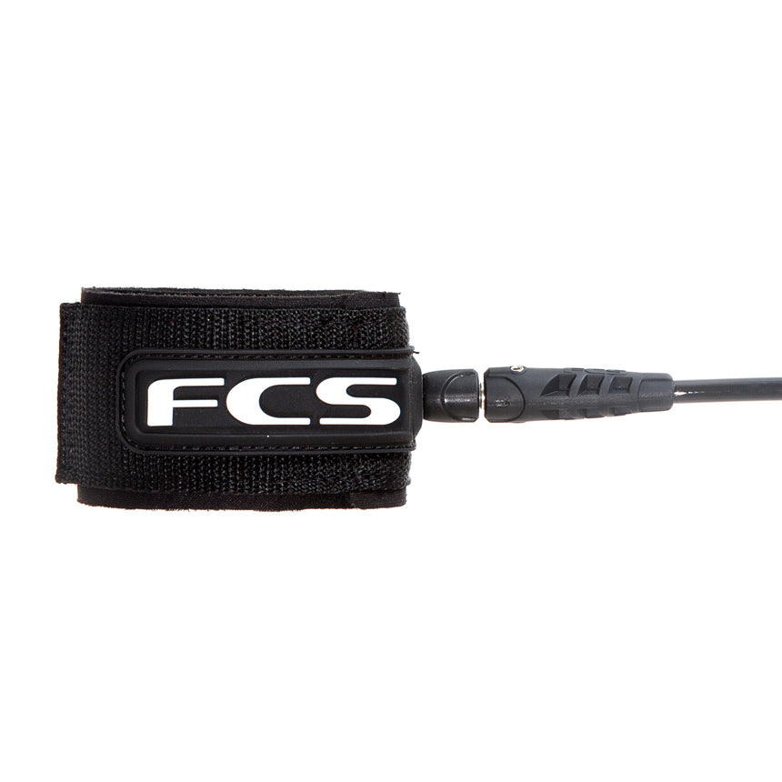 FCS 6' Comp Classic Zwarte surf leash