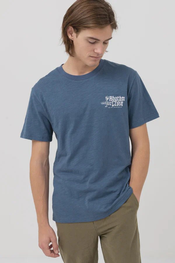 Livin Slub - S/S T-Shirt HommeTee ShirtsRhythm